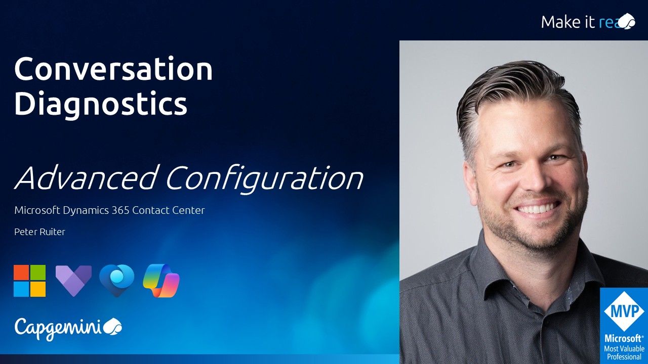 Dynamics 365 Contact Center Conversation & Routing Diagnostics