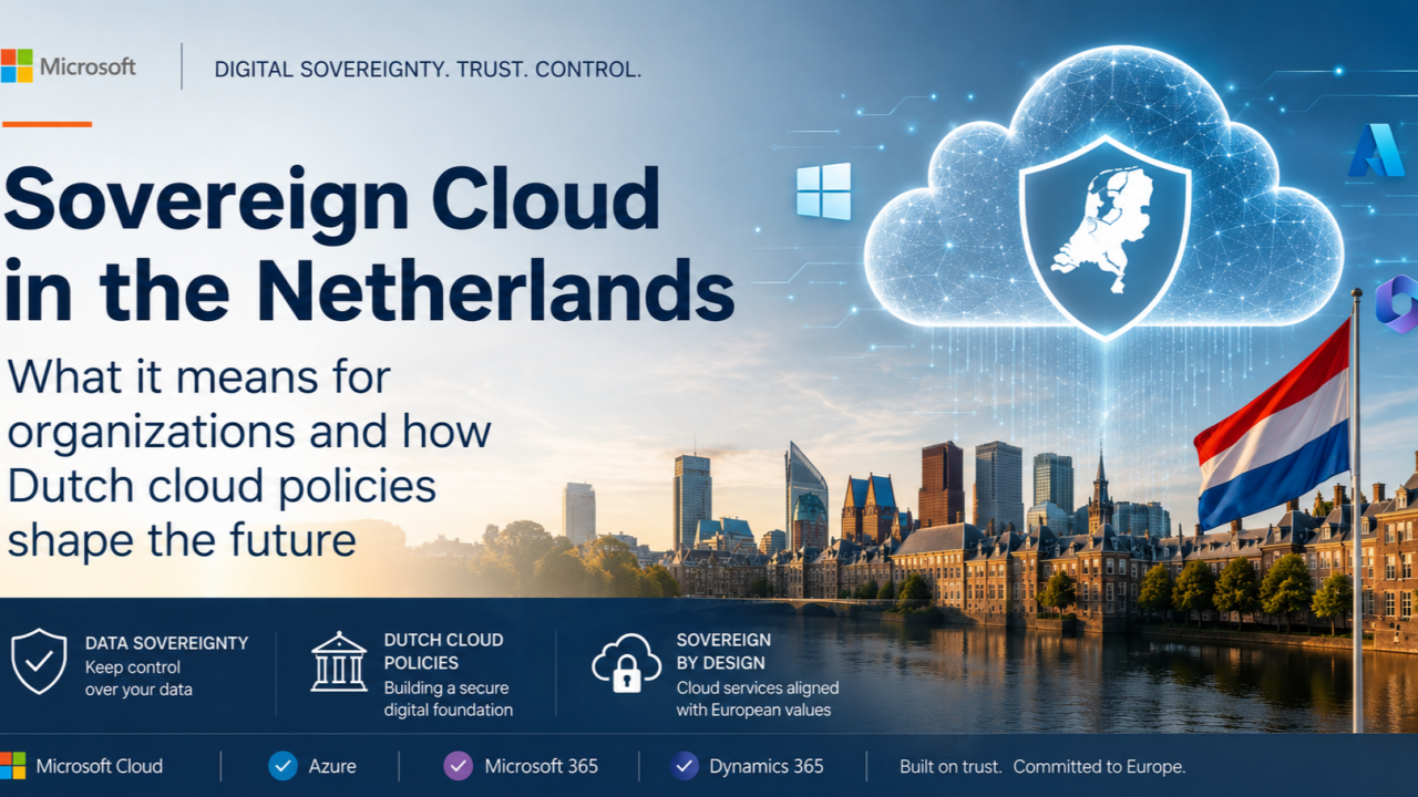What sovereignty actually means in the Dutch cloud policy (and what it doesn't)